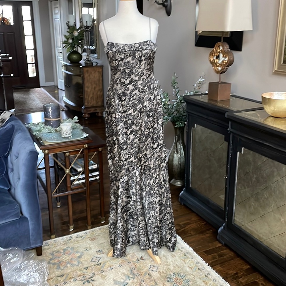 Vintage David Meister mermaid style dress.
